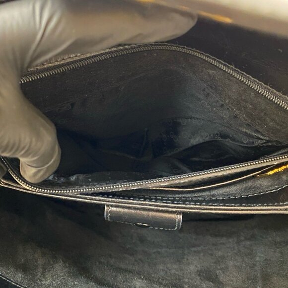 GUCCI Black Leather Bag - Picture 10 of 10